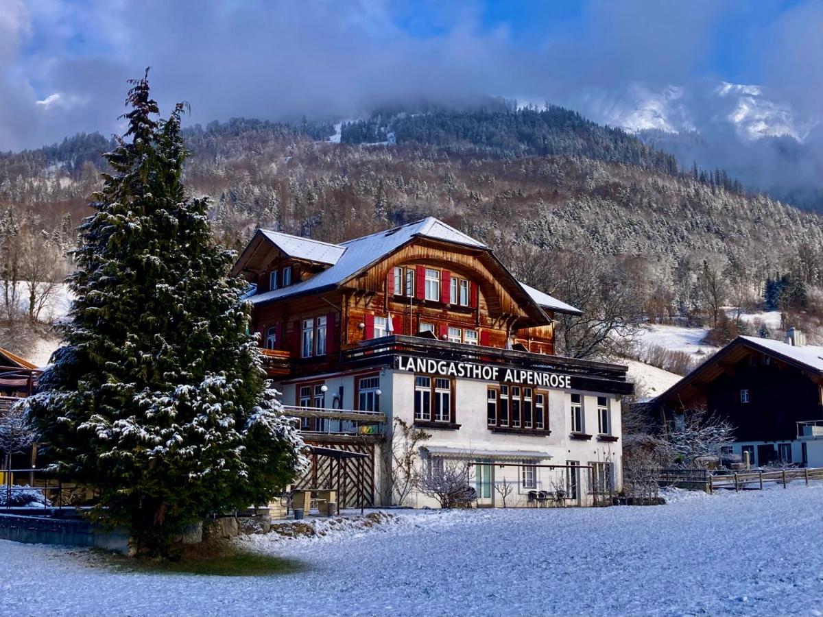 Hotel Alpenrose Beim Ballenberg Hofstetten bei Brienz Екстер'єр фото