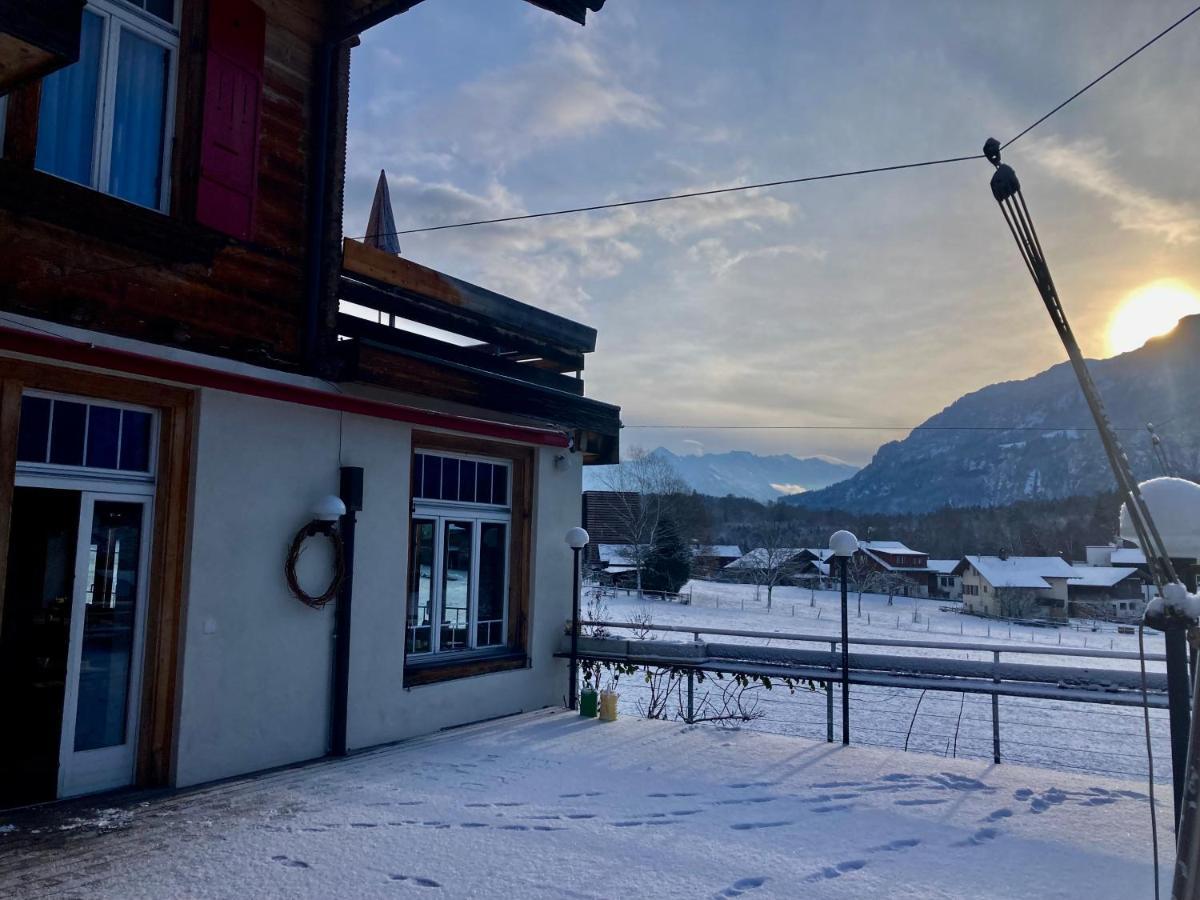 Hotel Alpenrose Beim Ballenberg Hofstetten bei Brienz Екстер'єр фото